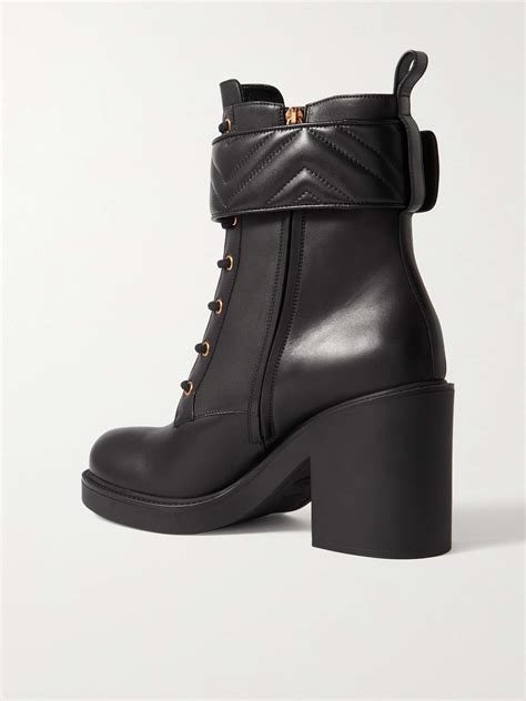 gucci buckle ankle boots|Gucci boots embellished.